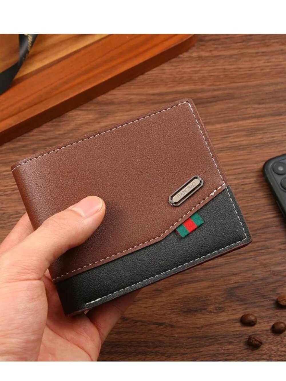 Men’s Leather Wallet – Genuine Leather, Stylish & Durable